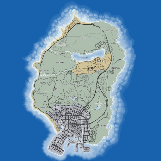 GTA Map